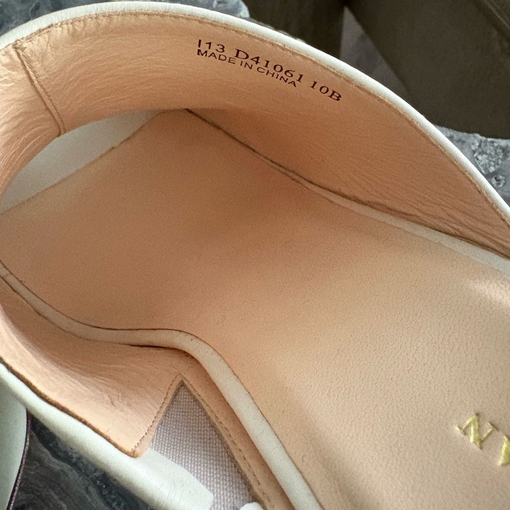 Women's Cole Haan Ivory Luci High Slides - Size 10B - Picture 3 of 4